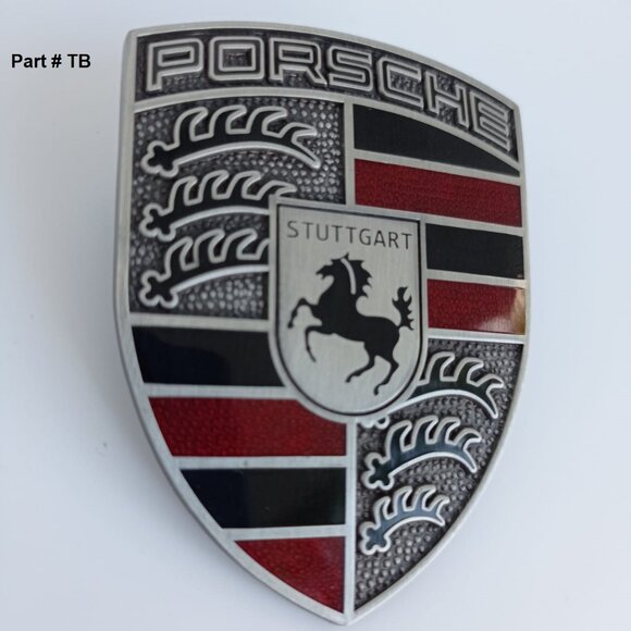 Porsche Hood Emblem Insignia Badge For 987 986 993 997 991 981 781 996 TB - Picture 4 of 9